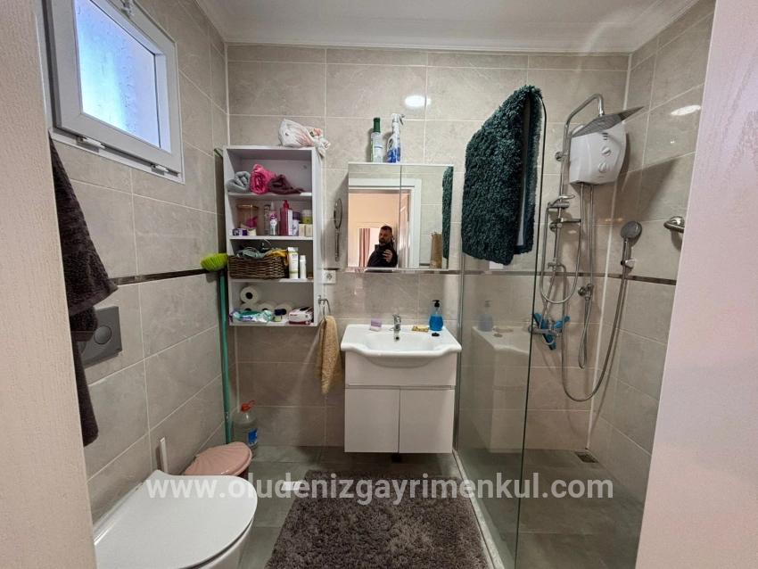 Eingeschossiges Haus Mit 2 Schlafzimmern Und Einem Zusätzlichen Zimmer Auf Einem 459 M² Großen Grundstück In Okçular Zu Verkaufen