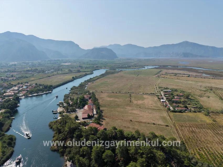 Im Köyceğiz Çandır Mahallesinde kanala sıfır 20.000m2 satılık Feld