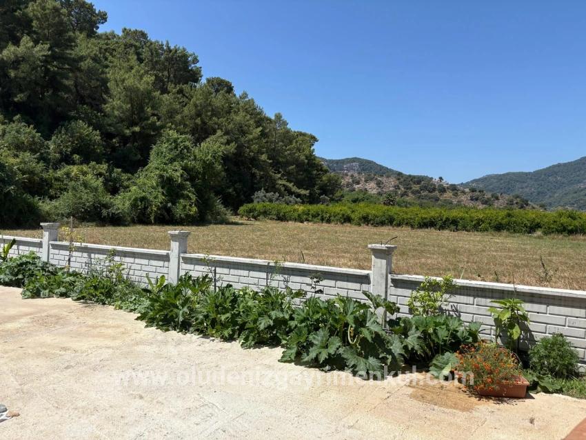 Freistehendes Holzhaus Mit 120 M² Wohnfläche Auf Einem 2500 M² Großen Grundstück In Der Gegend Von Dalyan Karadağ