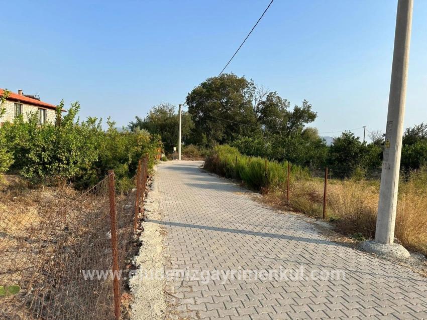 Feld Zu verkaufen in Çandır Bz. Köyceğiz - Gehäuse-Zonierung - 1.150 m²