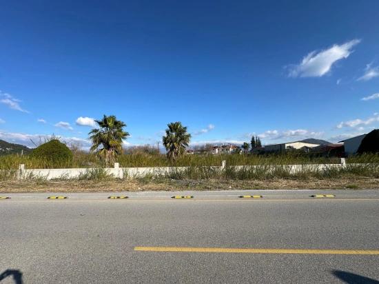 5.111 M² Großes Gewerbe- Und Wohngrundstück Zum Verkauf, Direkt An Der Hauptstraße In Dalyan Gelegen