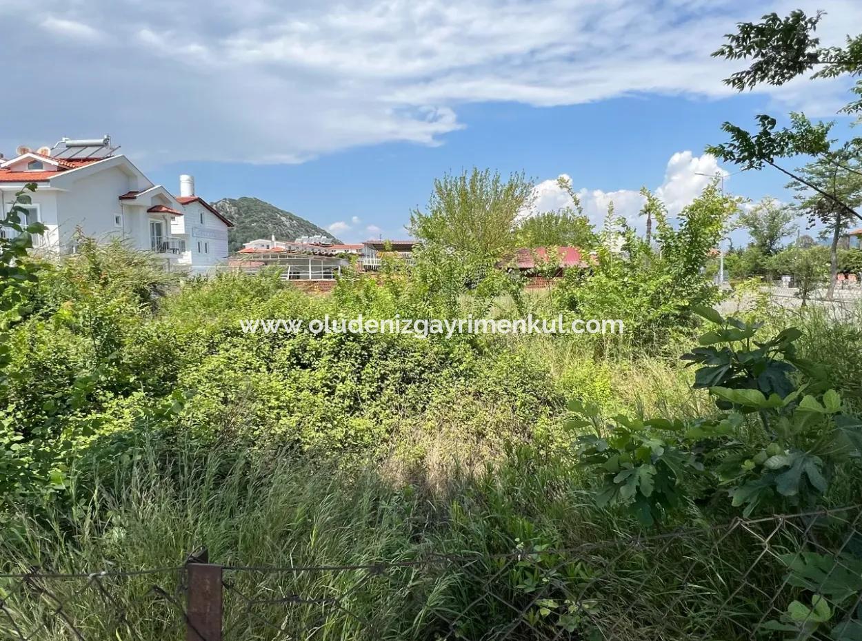 916M2 Gewerbe- Und Wohngrundstück Zum Verkauf An Der Hauptstraße In Dalyan Gülpınar