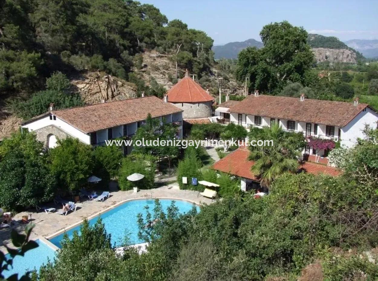 5000M2 In Dalyan-Köycegiz, Dalyan, Dalyan Immobilien-Hotel Zum Verkauf Mit 30 Zimmern, Auf Einem Grundstück