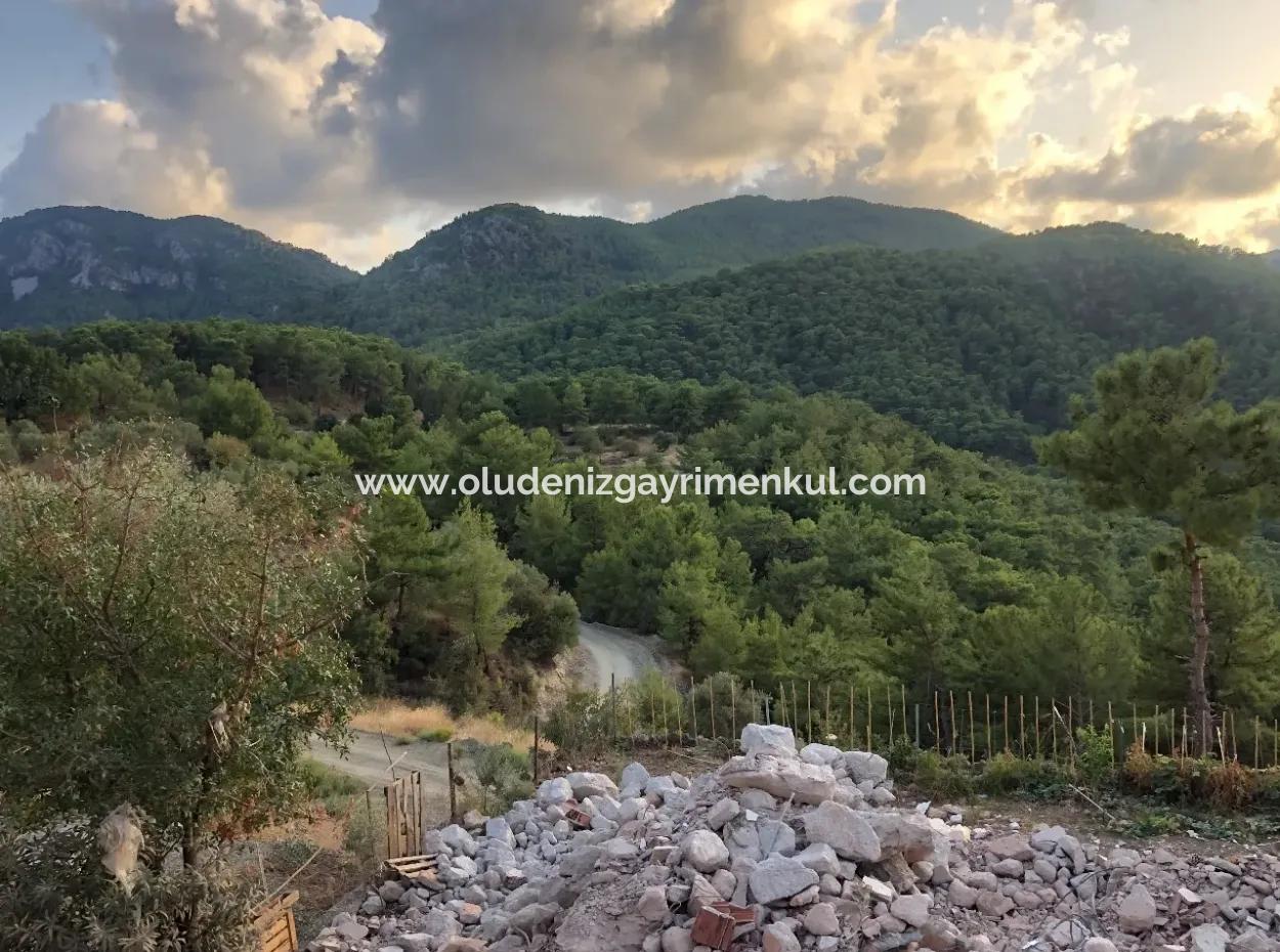 Grundstück Zu Verkaufen Mit 1000M2 Meerblick In Gokbel