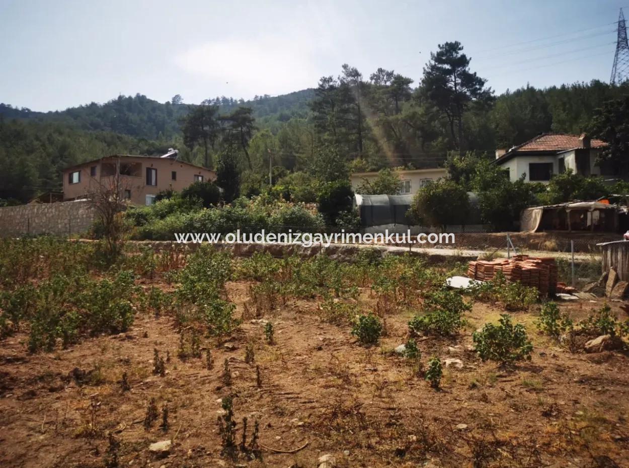 1245M2 Zonierungsgrundstück Zum Verkauf In Marmaris Çamlı