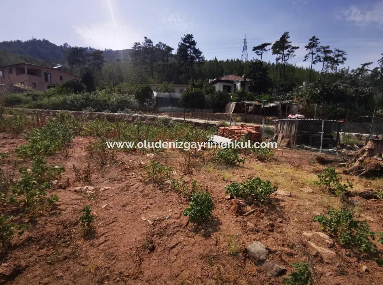 1245M2 Zonierungsgrundstück Zum Verkauf In Marmaris Çamlı