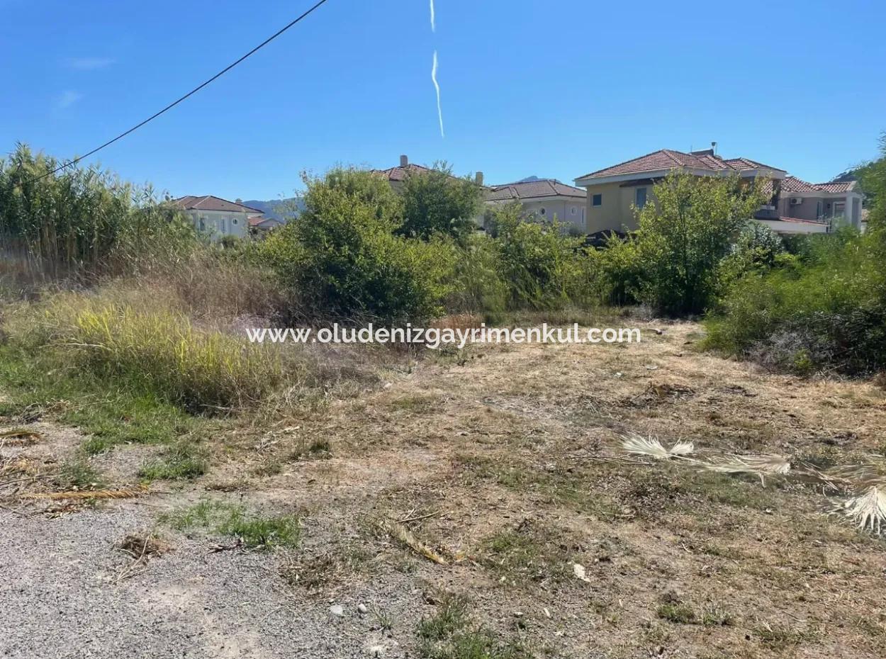 1000M2 Grundstück Zum Verkauf In Dalyan Gülpinar Ecke