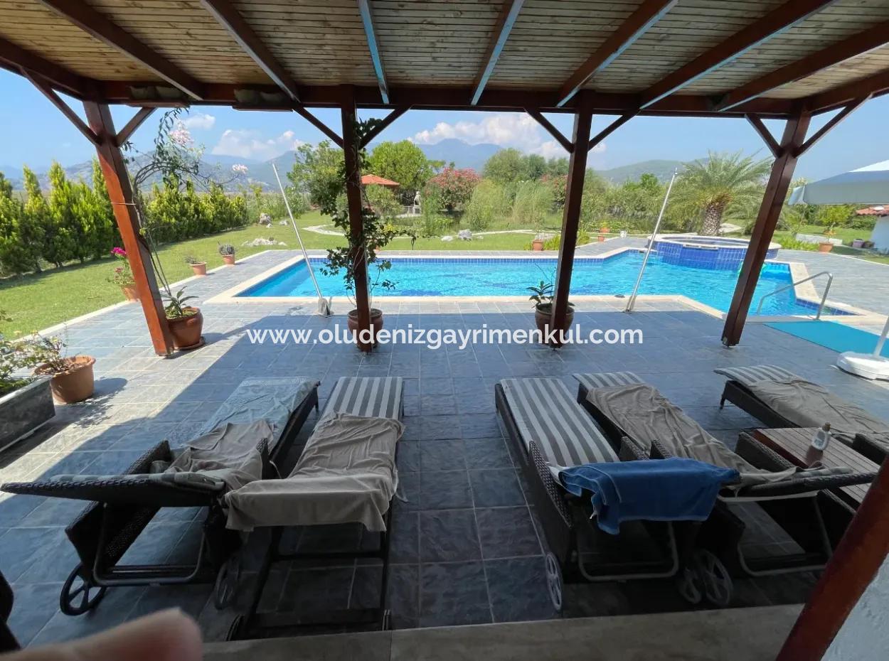 Dalyan 4 1 Luxusvilla Zum Verkauf In 7000M2 Grundstück