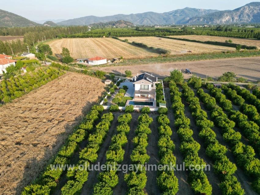4+1 Bedroom Villa For sale in Eskiköy Nbh. Ortaca - 14.136 m²