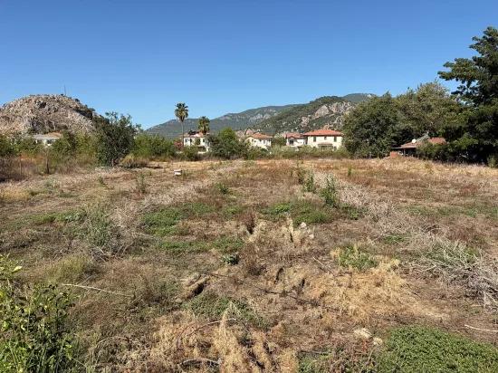 In Dalyan 3.180m2 %5 zoned for sale plot