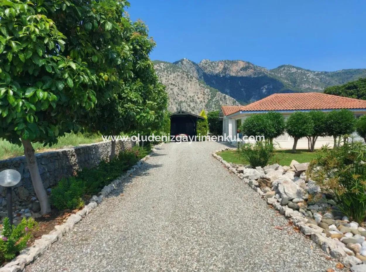 Villa For Sale In A Plot Of 3500M2 On The Road To Iztuzu Beach In Dalyan