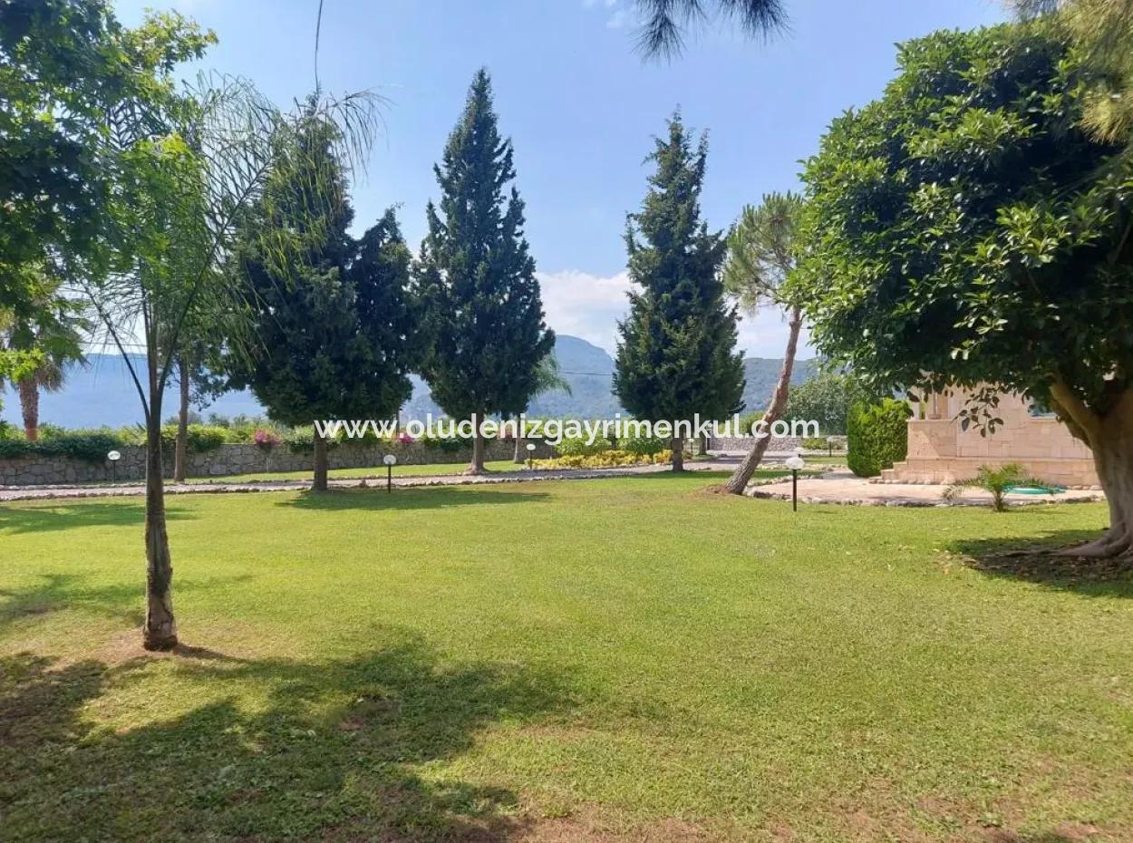 Villa For Sale In A Plot Of 3500M2 On The Road To Iztuzu Beach In Dalyan