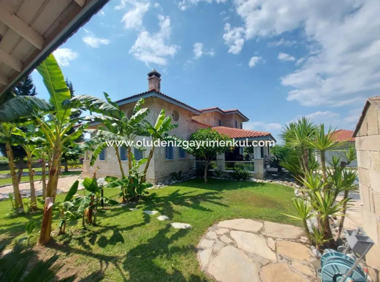 Villa For Sale In A Plot Of 3500M2 On The Road To Iztuzu Beach In Dalyan