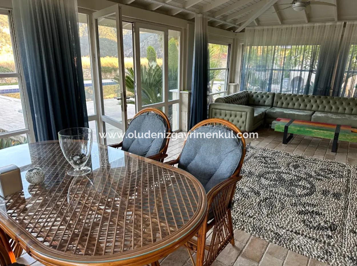 Villa For Sale In A Plot Of 3500M2 On The Road To Iztuzu Beach In Dalyan