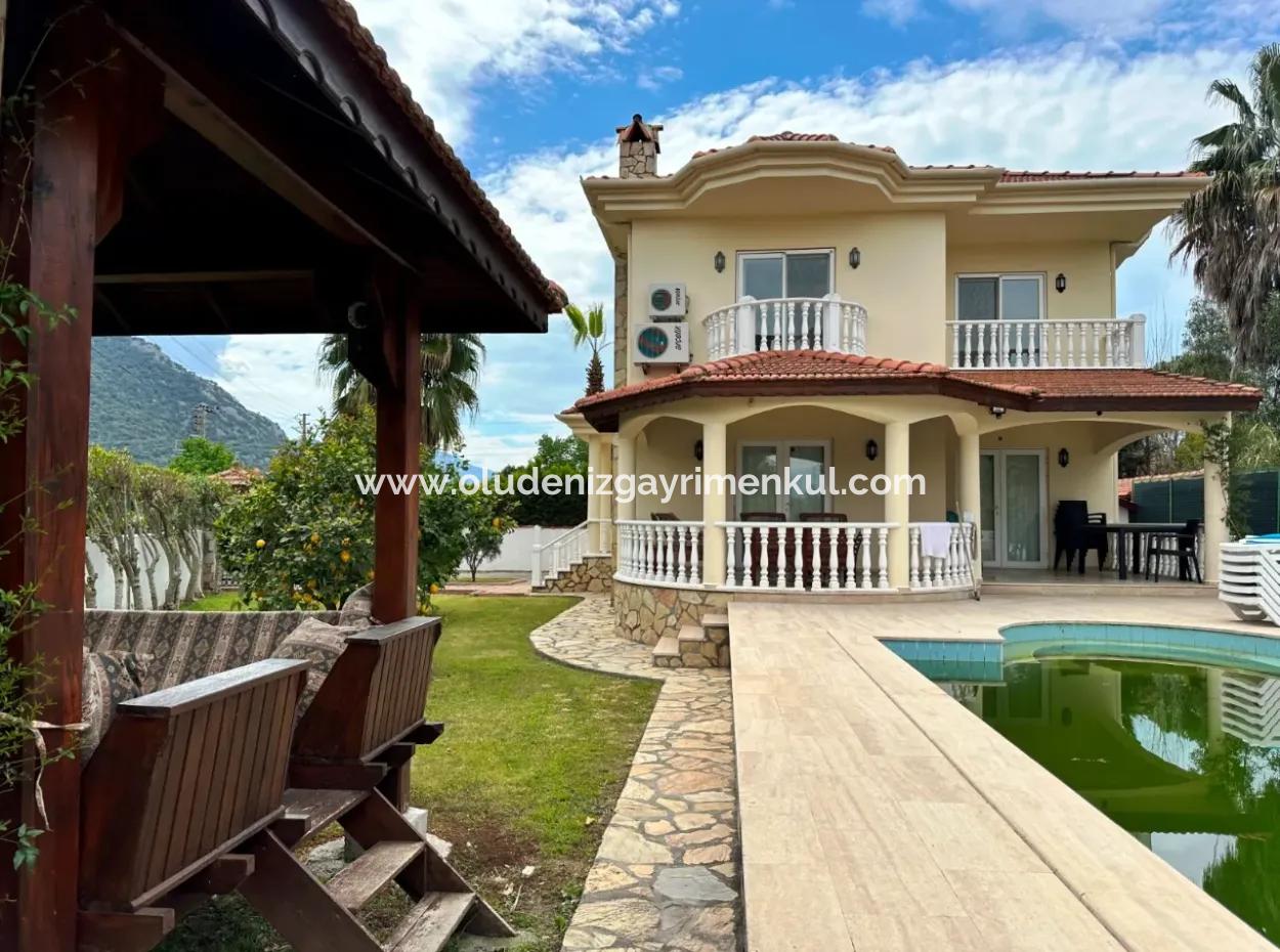 3 1 Villas For Sale In A Plot Of 645M2 In Arıkbaşı, Dalyan