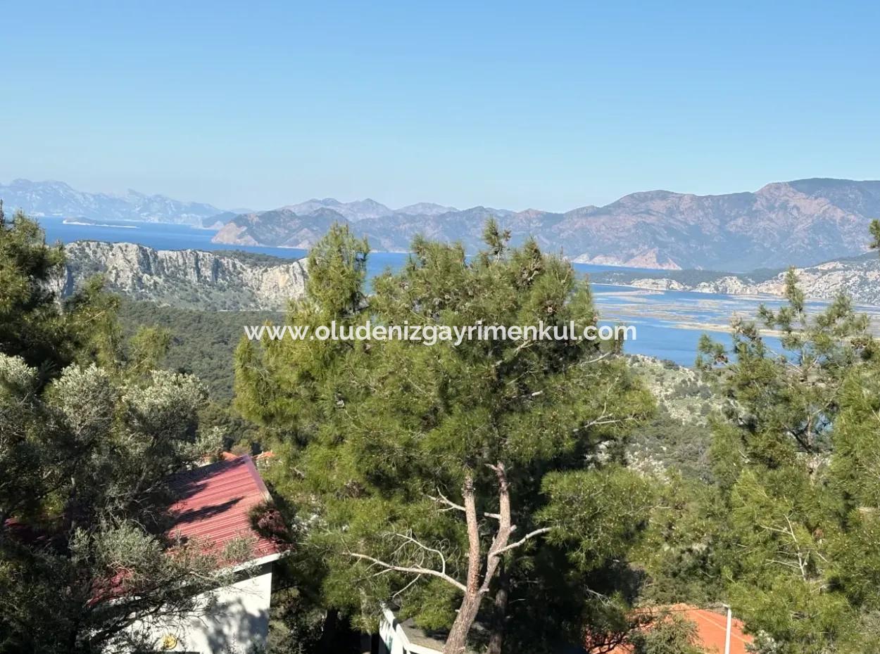1000M2 Land For Sale With Sea View In The Village Built-Up Area In Gökbel