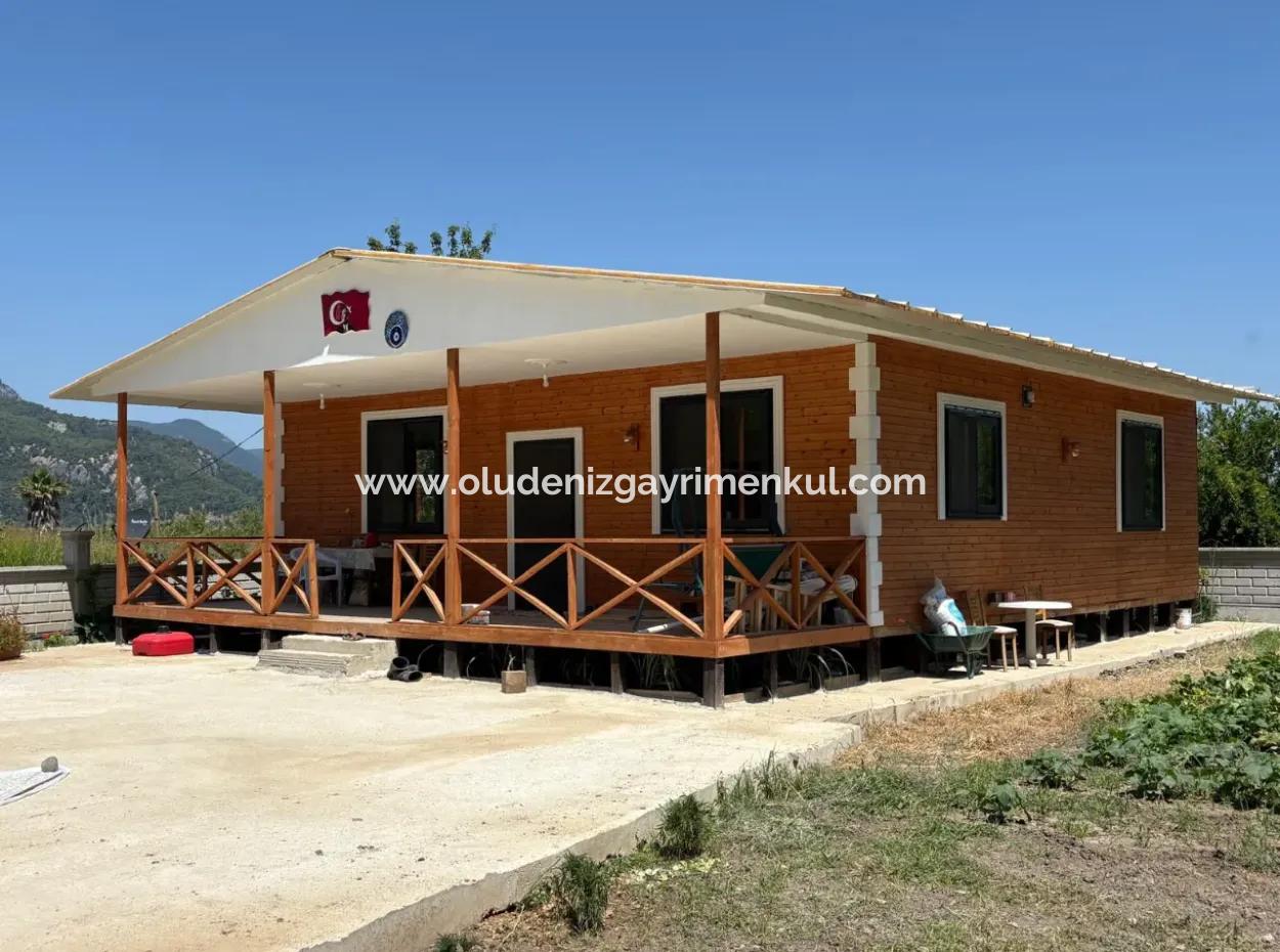 120M2 Detached Wooden House In A 2500M2 Field In Dalyan Karadağ