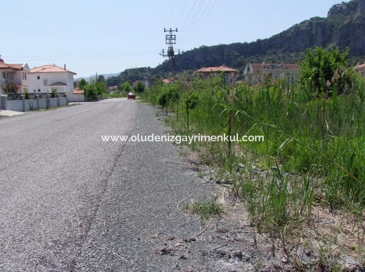 Land For Sale In Dalyan 840M2 30 Zoning Land For Sale In Dalyan Gülpınar