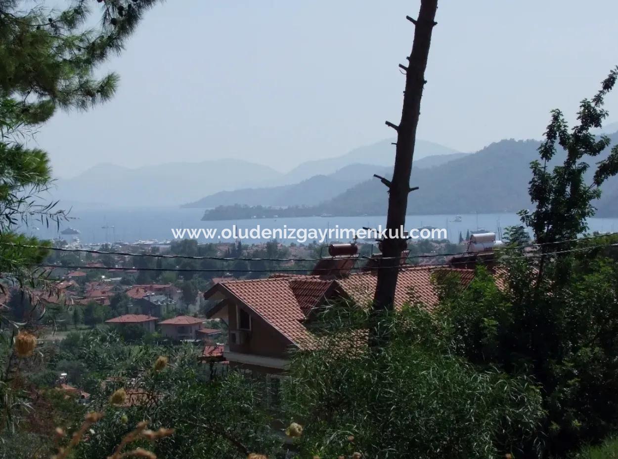 Land For Sale In Gocek Fethiye Göcekde 2017M2 Land For Sale With Full Sea View