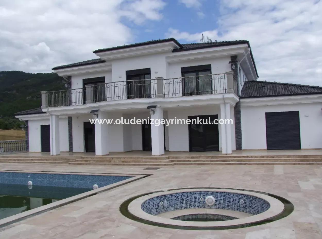 Luxury Villa For Sale In Zeytinalanda Köyceğinz Zeytınalanda 6800M2 Land Villa For Sale With Full Lake View