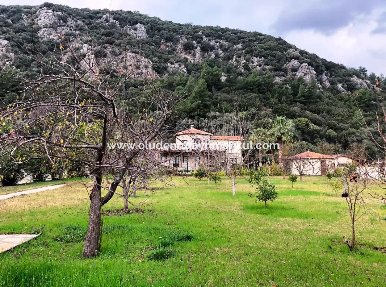 Villa For Sale In Dalyan In 3500M2 Plot