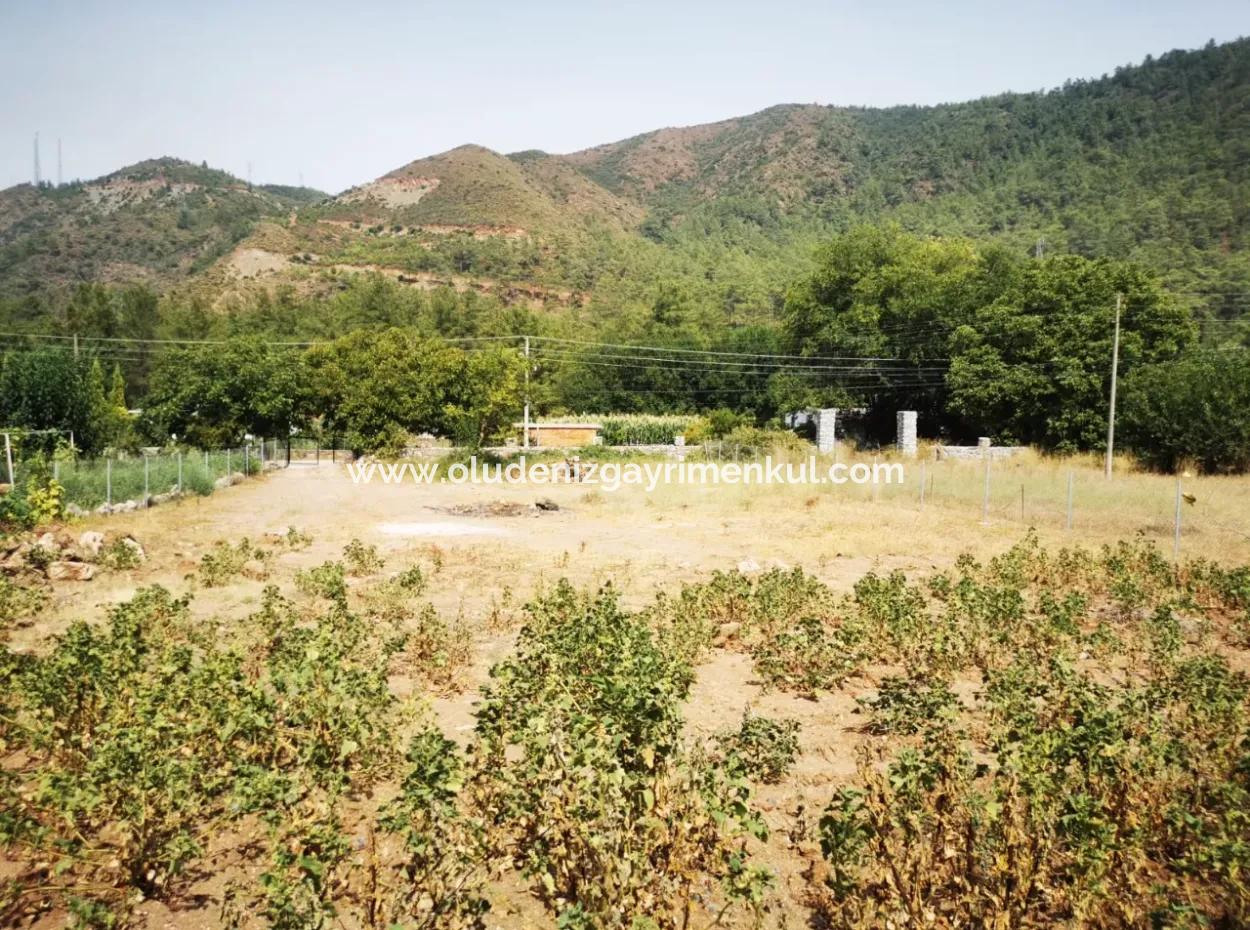 1245M2  Land For Sale In Marmaris Çamlı