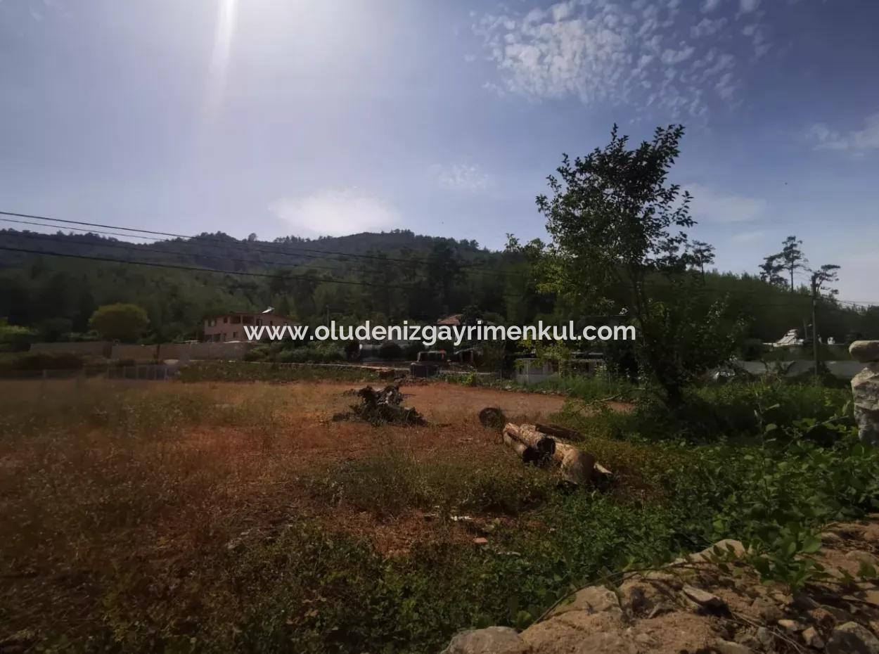 1245M2  Land For Sale In Marmaris Çamlı