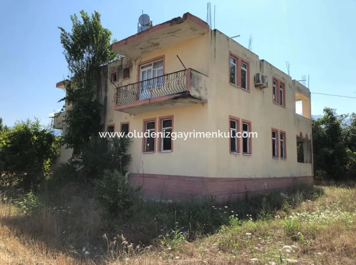 2 Storey House Villa For Sale In 727M2 Land In Seydikemer