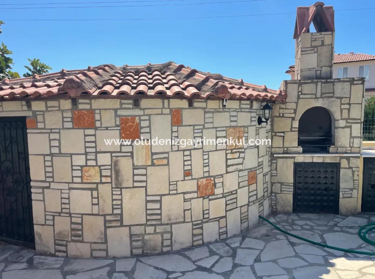 3 1 Villa For Sale In 600M2 Plot In Dalyan Gülpınar