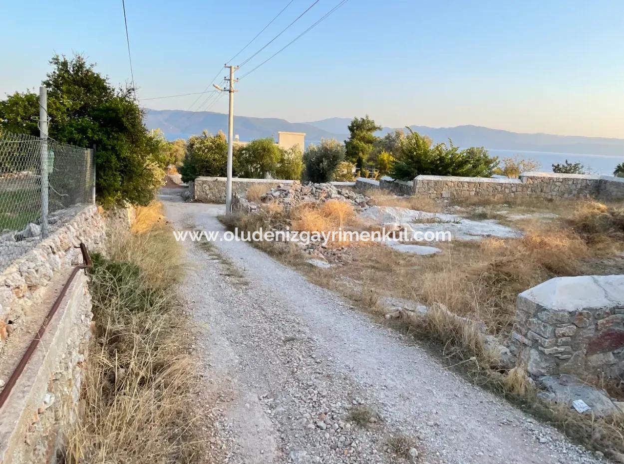 552M2 Land For Sale In Akyaka Kandillide With Sea View
