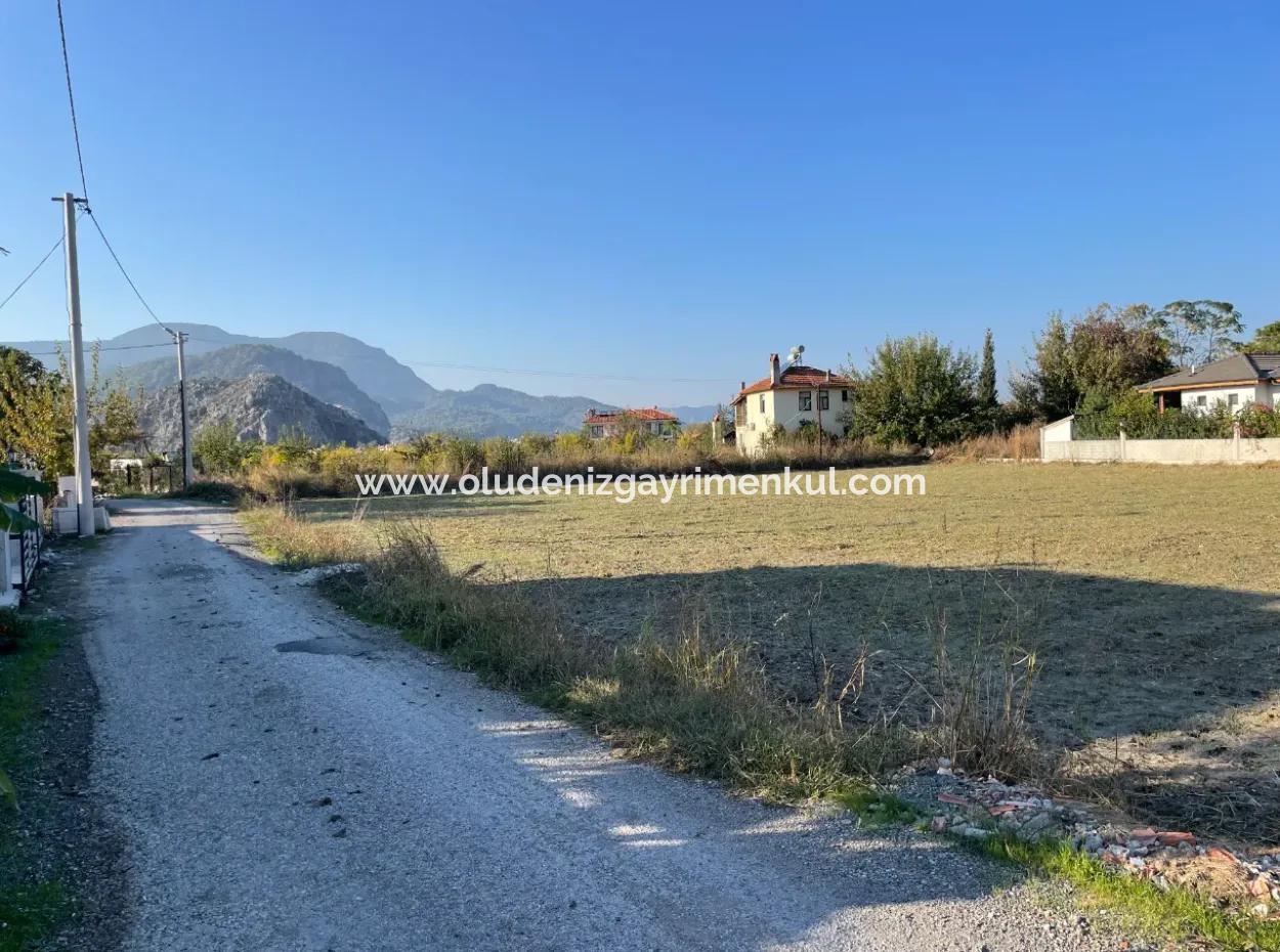 4 Parcels Side By Side Close To The Center In Dalyan 2140M2 Land For Sale