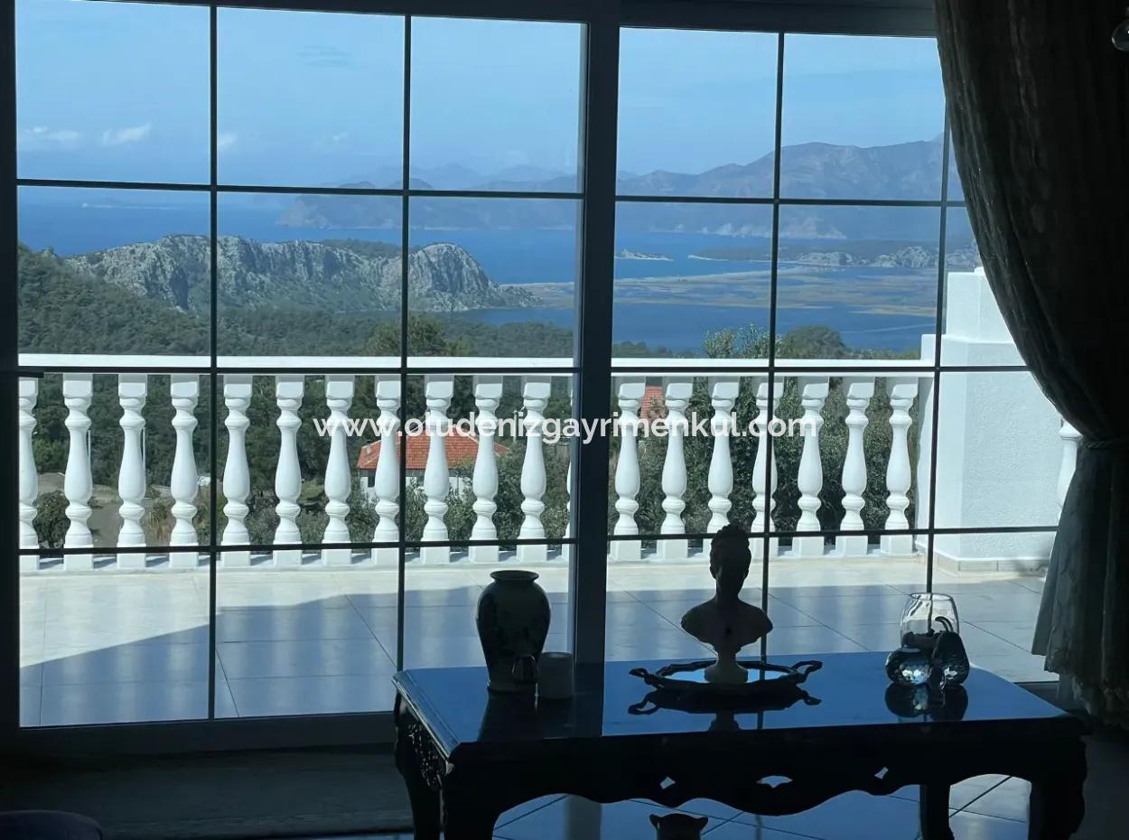 Vip Villa For Sale In 5000M2 Land With Full Sea View In Gökbel