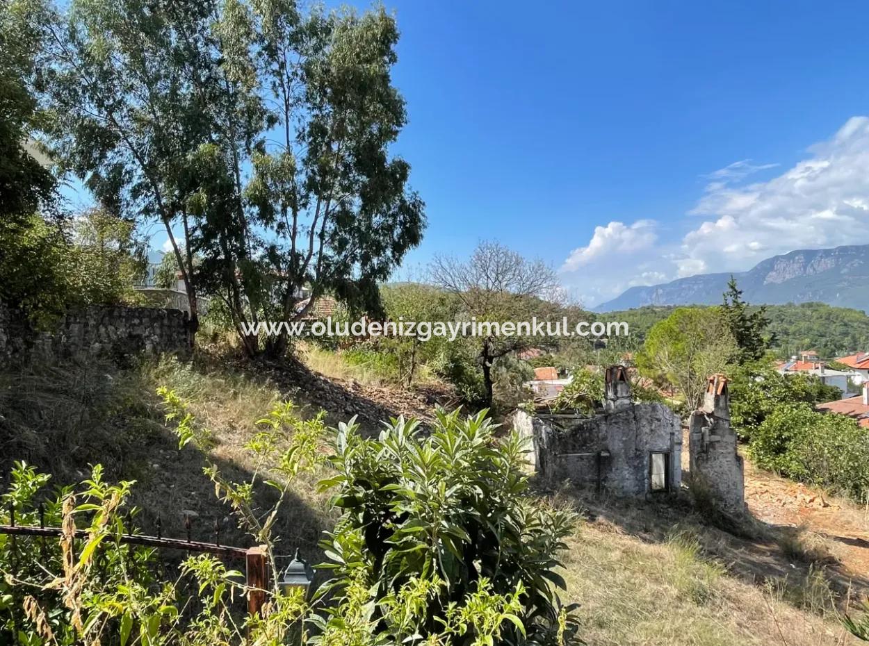 Land For Sale In Akçapnar With Sea View 500M2 Zoning