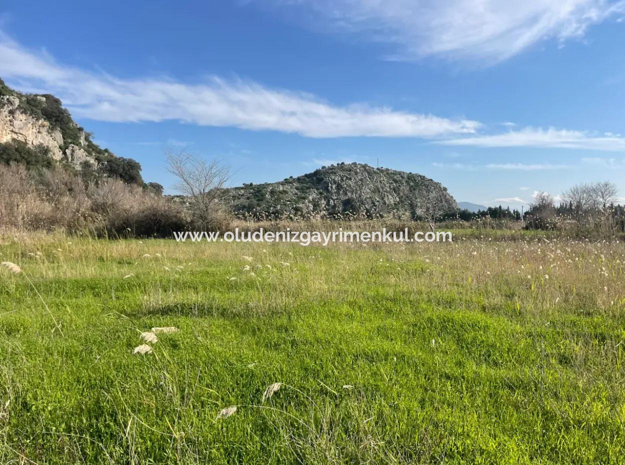 6800 M2 Land For Sale In Dalyan With 5% Residential Zoning