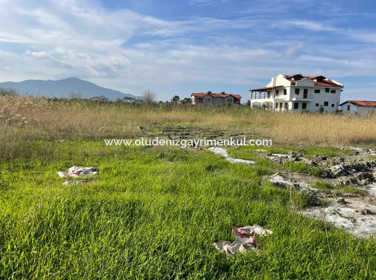 6800 M2 Land For Sale In Dalyan With 5% Residential Zoning