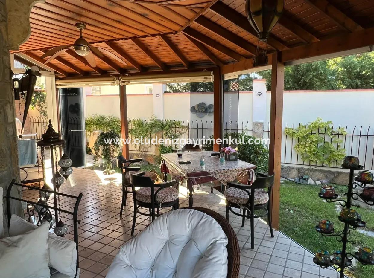 Stone Villa For Sale In A 580M2 Plot In Gulpinar, Dalyan