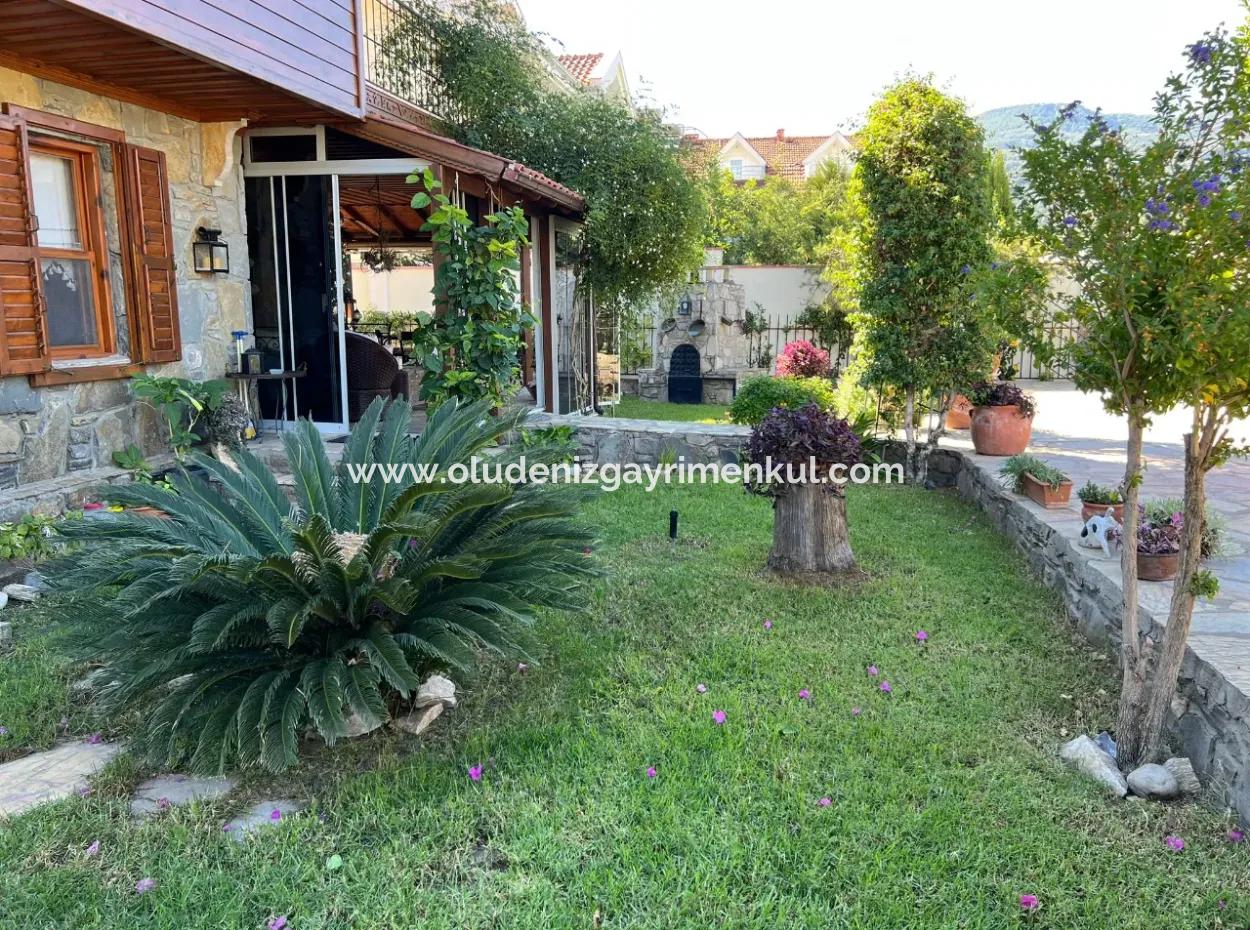 Stone Villa For Sale In A 580M2 Plot In Gulpinar, Dalyan
