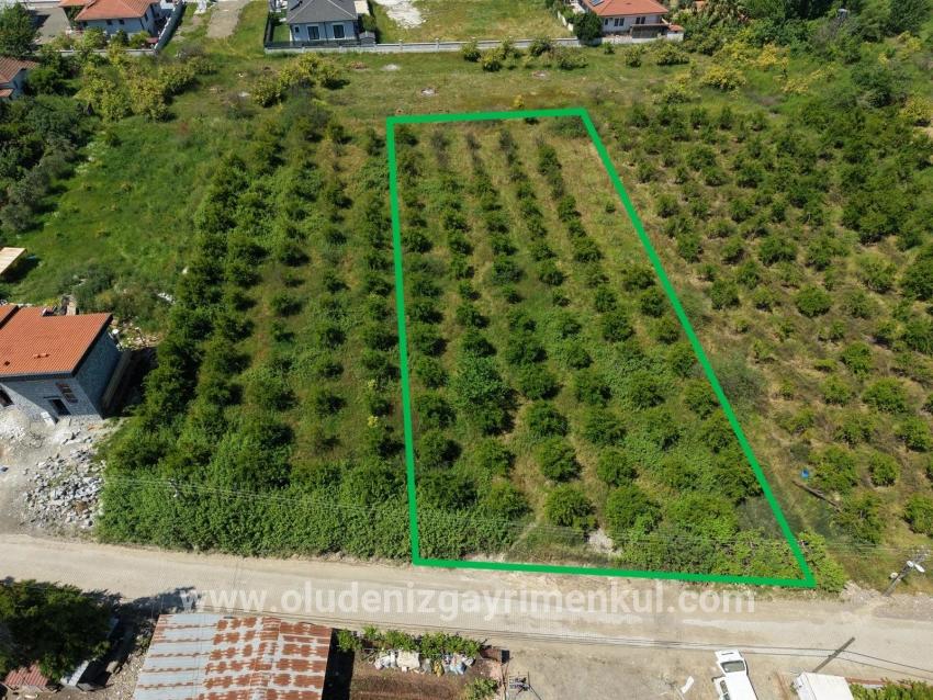 Ortaca Okçular Mah. Satılık Arsa - Konut İmar Durumlu - 1.050 m²