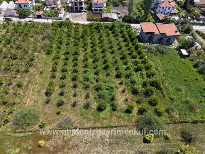 Okçular'da 1050m2 Köy Yerleşik Alanında Satılık Arsa