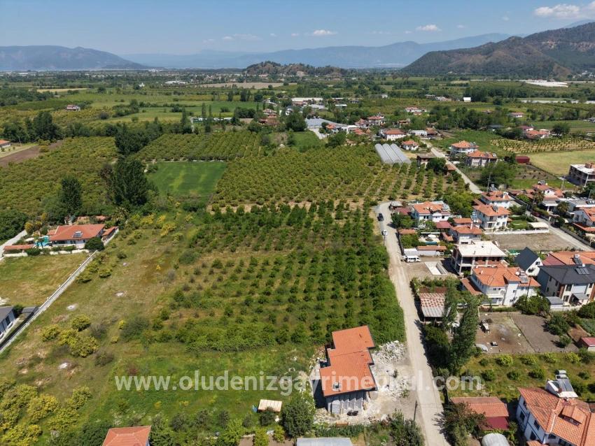 Okçular'da 1050m2 Köy Yerleşik Alanında Satılık Arsa