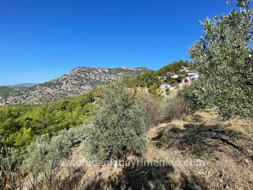 Gökbel'de Full Deniz Manzaralı 3514m2 Satılık Arsa
