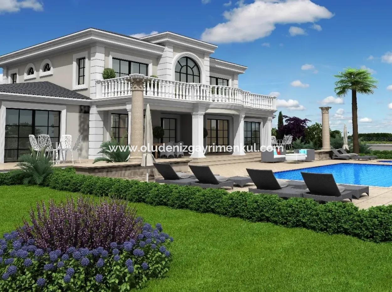 Zeytinalanda Satılık Lüks Villa Köyceğiz Zeytınalanda 6800M2 Arsa Full Göl Manzaralı Satılık Villa