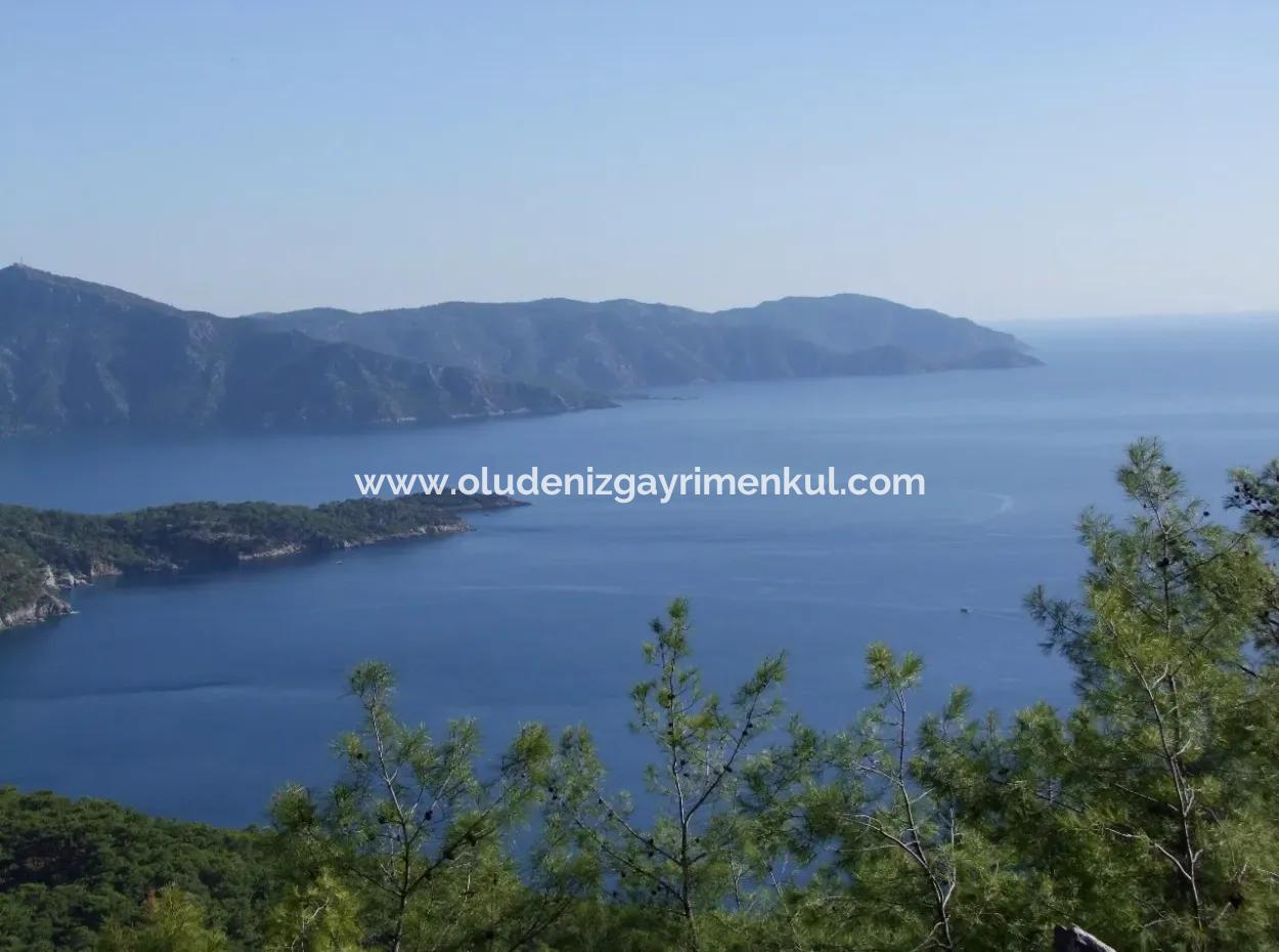 Ekincik Çandır Arasın'da Deniz Manzaralı Kelepir Emlak Satılık Arsa