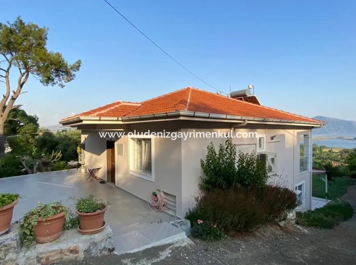 Çandır Deniz Manzaralı Satılık 4+2 Villa Ev