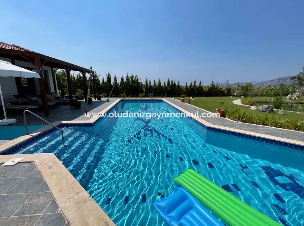 Dalyan 7000M2 Arsa İçinde 4+1 Satılık Lüks Villa