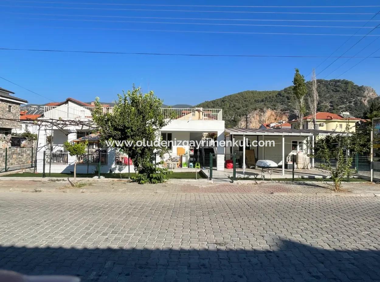 Dalyan Maraşda 677M2 Arsa İçinde Satılık Mustakil Villa Ev