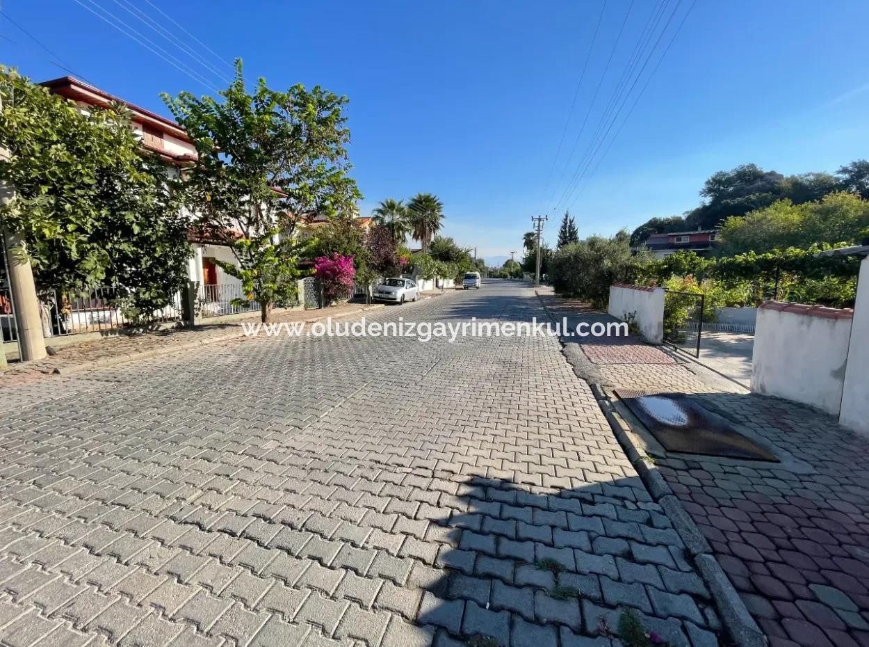 Dalyan Maraşda 677M2 Arsa İçinde Satılık Mustakil Villa Ev