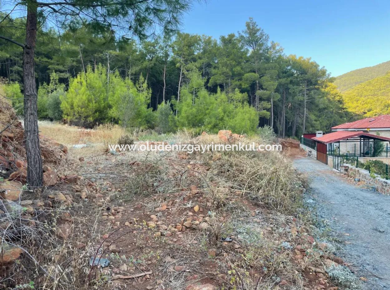 Ekincik'de Deniz Manzaralı 420M2 İmarlı Satılık Arsa